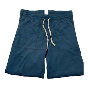 Perilla Marine Blue Medical Hospital Nurse Scrub Pants Size Med EUC #4347